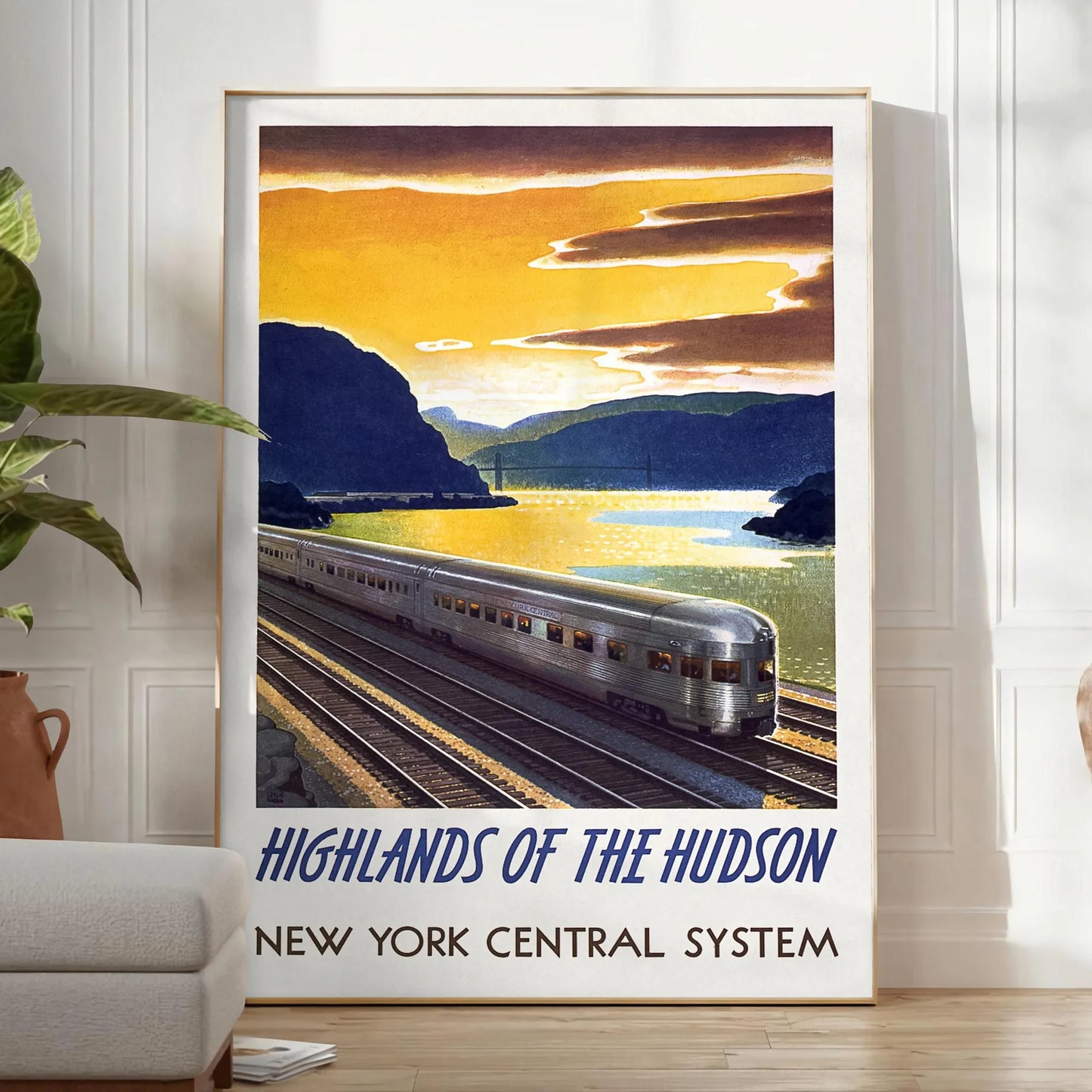 visual journey stunning train travel poster captivating blend gray blue wall art masterpiece romance railways gift unique décor piece sizes available A4 cm A0