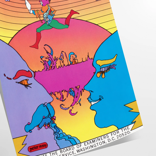 perfect blend nostalgia style Usia Vintage Retro Poster stunning blue purple hues captivating wall art ideal gift lover space available framed masterpiece unframed print